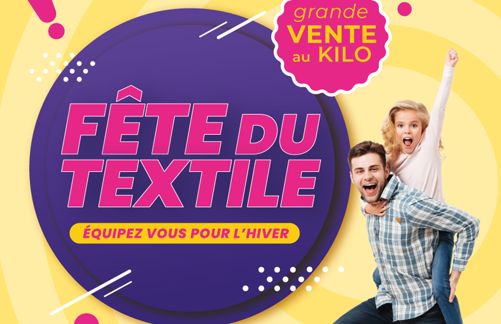 Fête du textile le samedi 20 septembre de 9h à 18h.